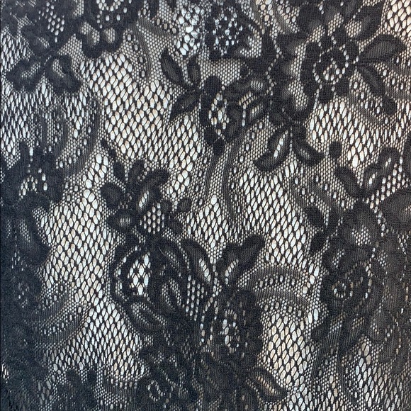 Pink Victoria’s Secret black lace tank top/cami - Picture 3 of 4